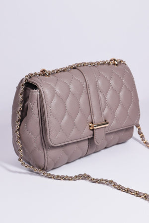 Carraig Donn Quilted Petite Crossbody in Mink