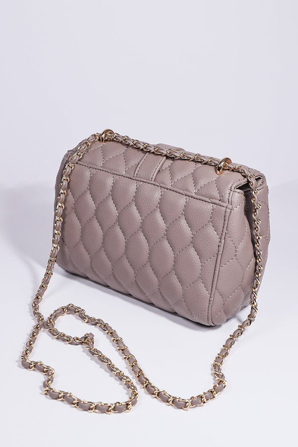 Carraig Donn Quilted Petite Crossbody in Mink