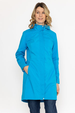 Carraig Donn Rain Mac in Blue