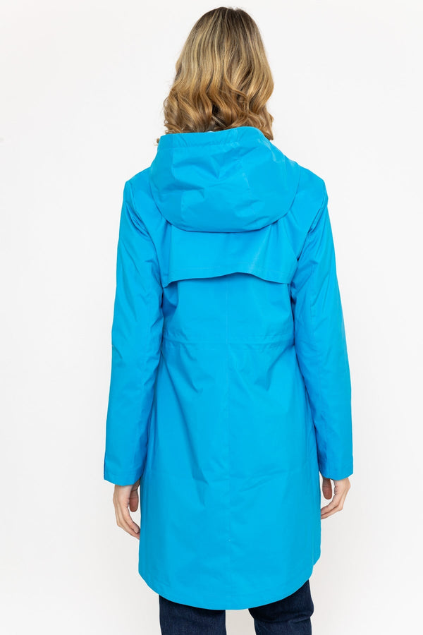 Carraig Donn Rain Mac in Blue