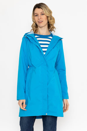 Carraig Donn Rain Mac in Blue