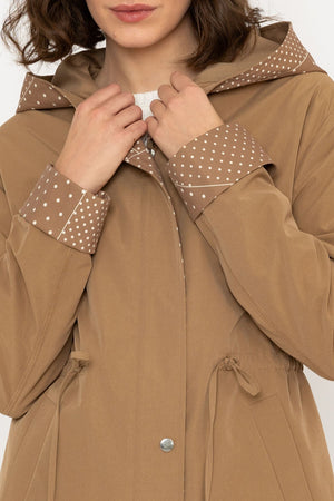 Carraig Donn Rain Mac in Brown