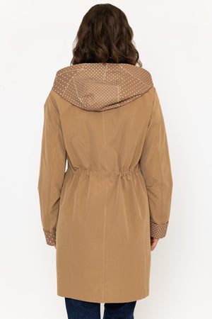 Carraig Donn Rain Mac in Brown