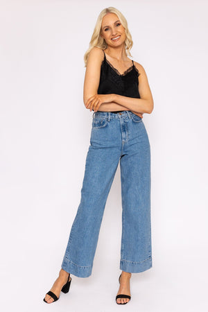 Carraig Donn Rebecca Wide Jeans in Denim 32"