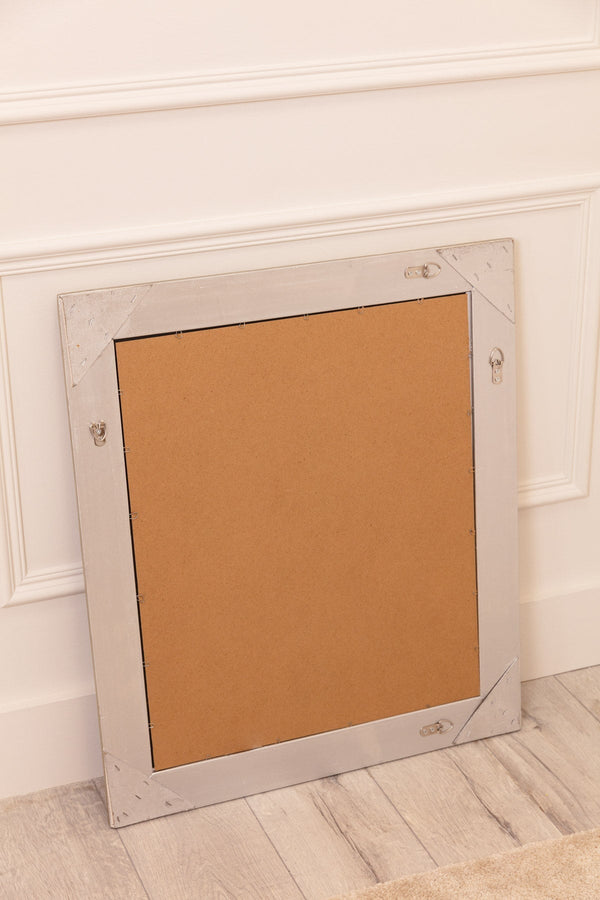 Carraig Donn Rectangular Silver Wall Mirror
