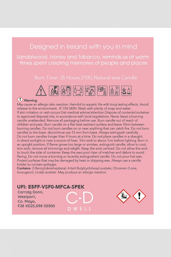 Carraig Donn Remind Scented Candle