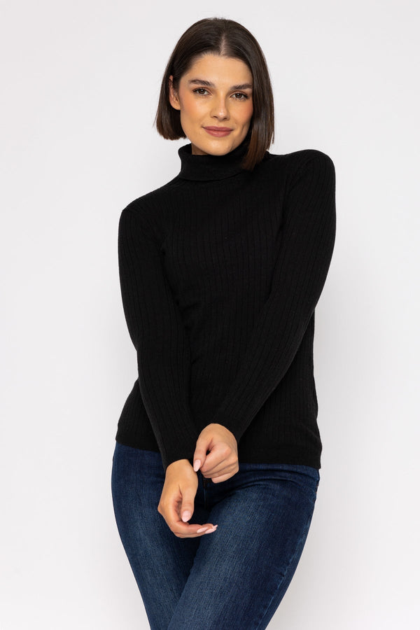 Carraig Donn Rib Roll Neck Knit