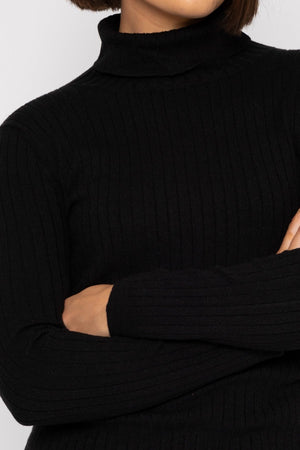 Carraig Donn Rib Roll Neck Knit