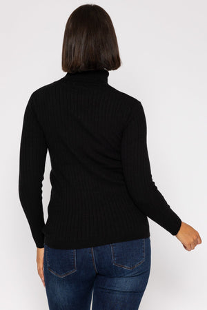 Carraig Donn Rib Roll Neck Knit
