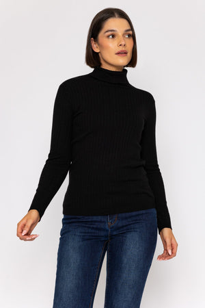 Carraig Donn Rib Roll Neck Knit