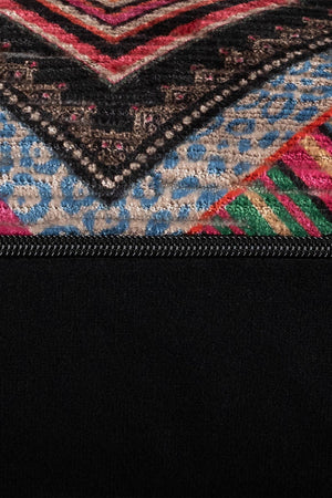 Carraig Donn Rio Dark Geometric Cushion