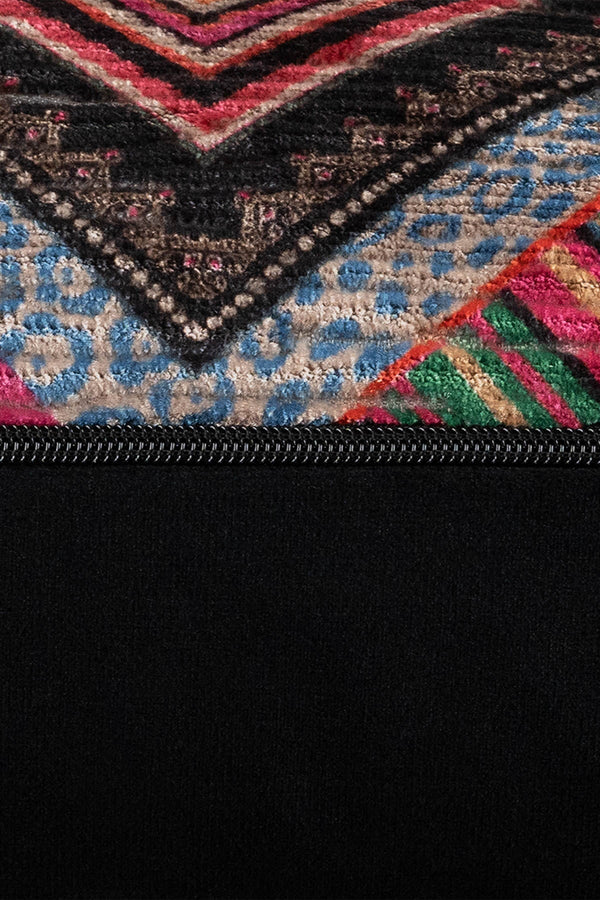 Carraig Donn Rio Dark Geometric Cushion
