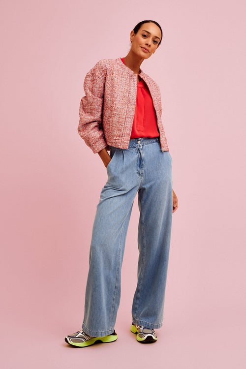 Roda Wide Leg Denim Jeans
