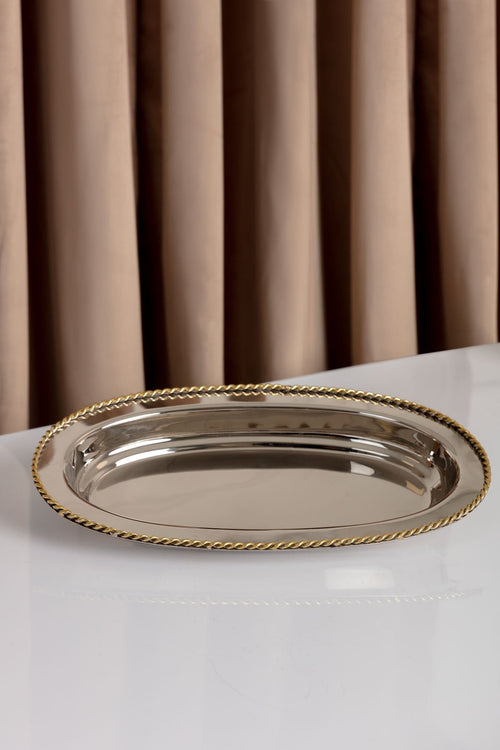 Rope Design Serving Platter