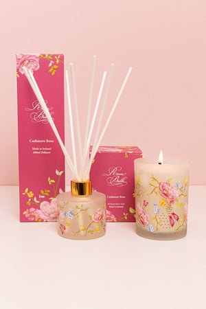 Carraig Donn Rosa Belle Cashmere Rose Candle
