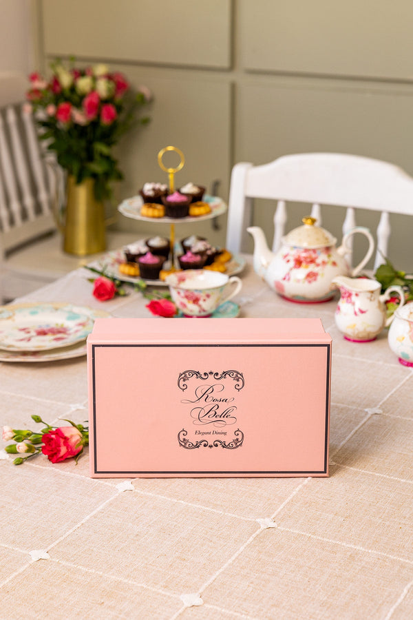 Carraig Donn Rosa Belle Cups & Saucer Set