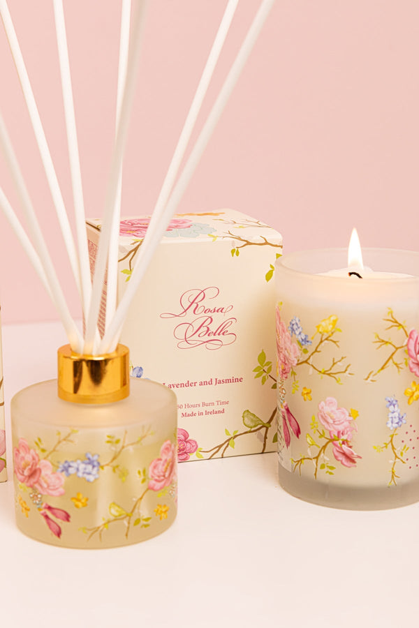Carraig Donn Rosa Belle Lavender & Jasmine Candle