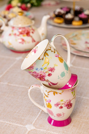 Carraig Donn Rosa Belle Set of 2 Mugs