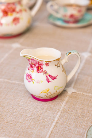 Carraig Donn Rosa Belle Sugar & Creamer Set