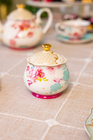 Carraig Donn Rosa Belle Sugar & Creamer Set