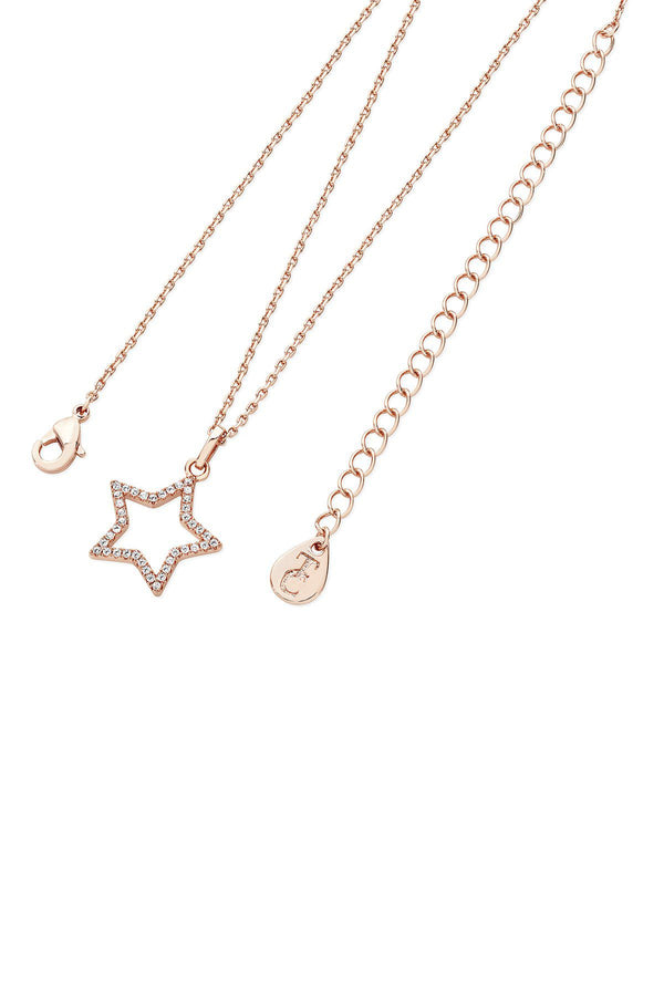 Carraig Donn Rose Gold Star Pendant