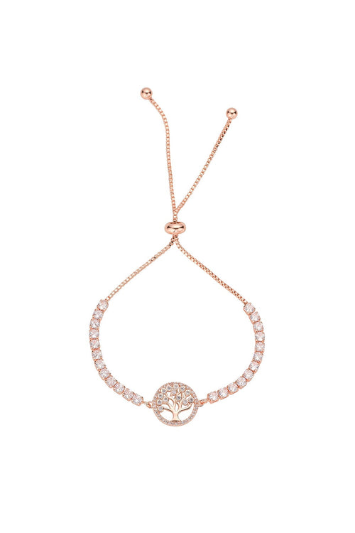 Rose Gold Tree of Life Bracelet