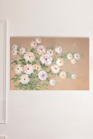 Carraig Donn Rose Spray Canvas Wall Art