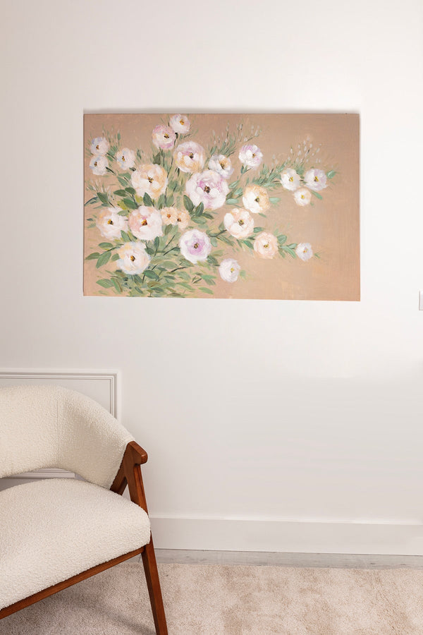 Carraig Donn Rose Spray Canvas Wall Art