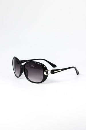 Carraig Donn Round Lens Sunglasses with Arm Detail
