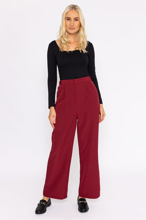 Carraig Donn Rubix Pant in Burgundy