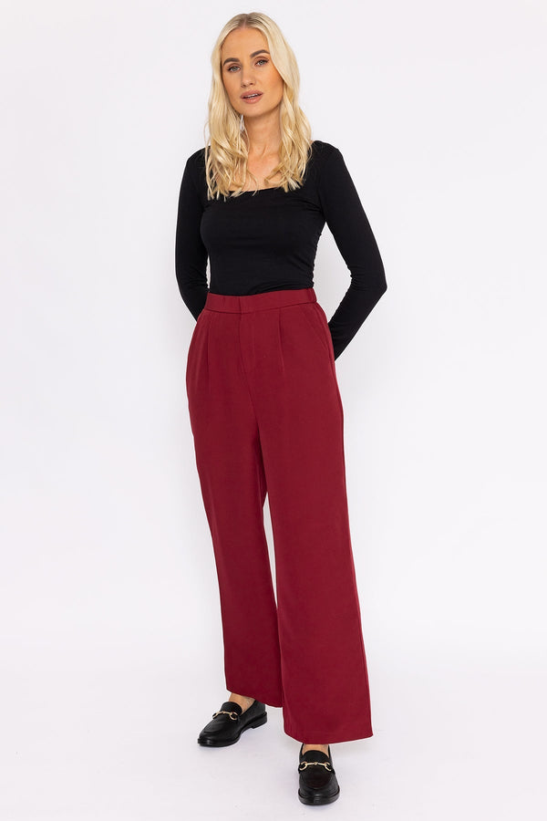 Carraig Donn Rubix Pant in Burgundy