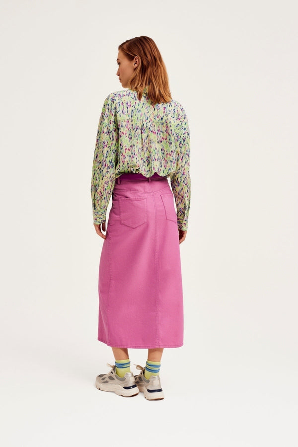 Carraig Donn Ruttens Shirt in Green Print