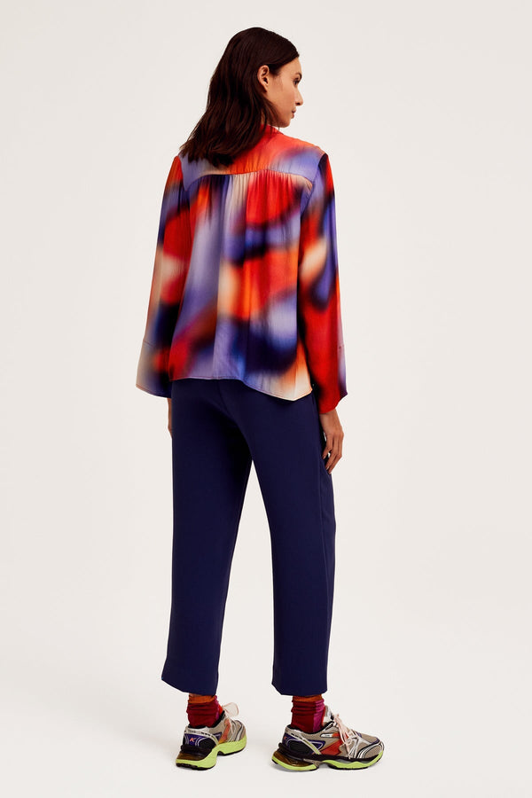 Carraig Donn Saledo Top in Multi Print