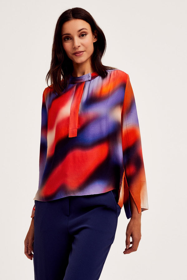 Carraig Donn Saledo Top in Multi Print