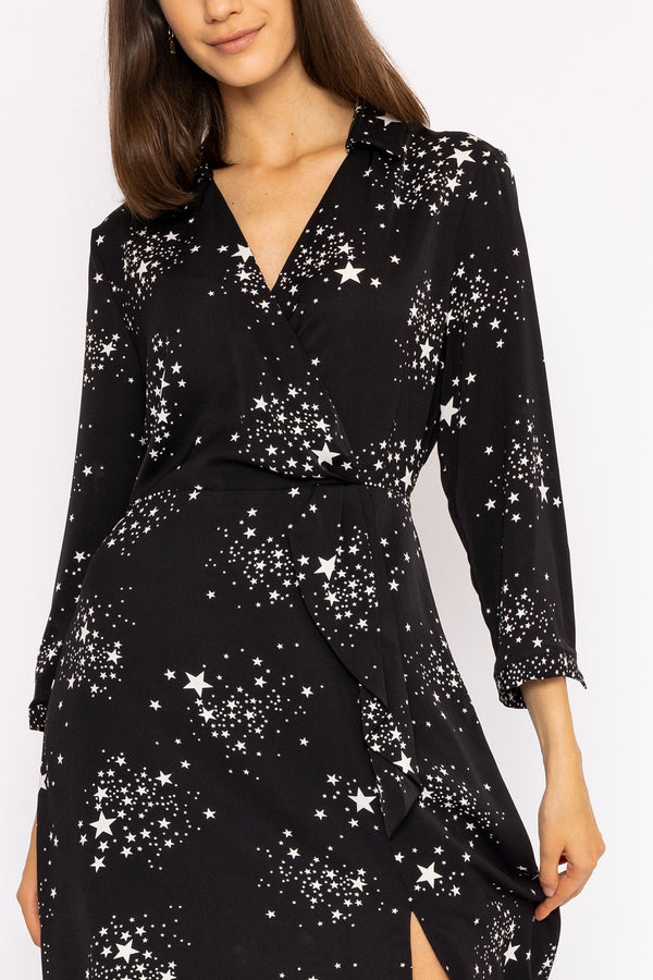 Carraig Donn Sara Dress in Star Print