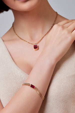 Carraig Donn Sariyah Fuchsia Bracelet