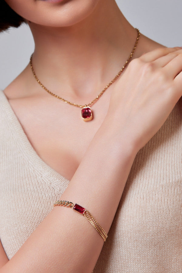 Carraig Donn Sariyah Fuchsia Bracelet