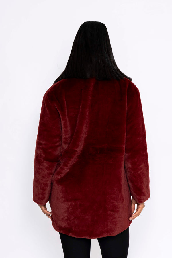 Carraig Donn Sasha Jacket in Red