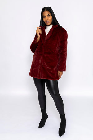 Carraig Donn Sasha Jacket in Red