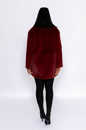 Carraig Donn Sasha Jacket in Red