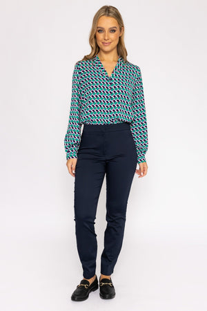 Carraig Donn Sateen Pant in Navy