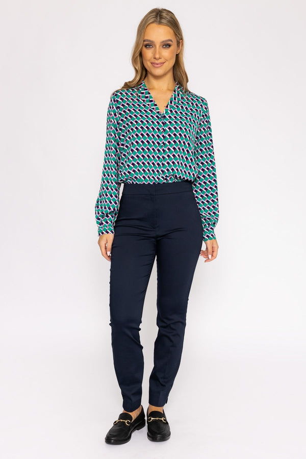 Carraig Donn Sateen Pant in Navy