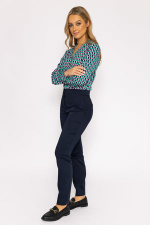 Carraig Donn Sateen Pant in Navy