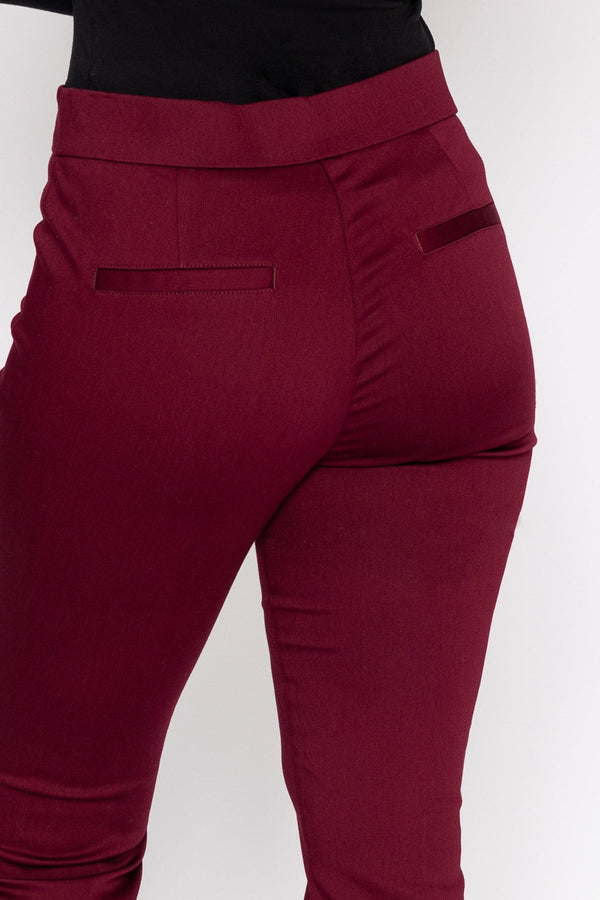 Carraig Donn Sateen Pant in Plum