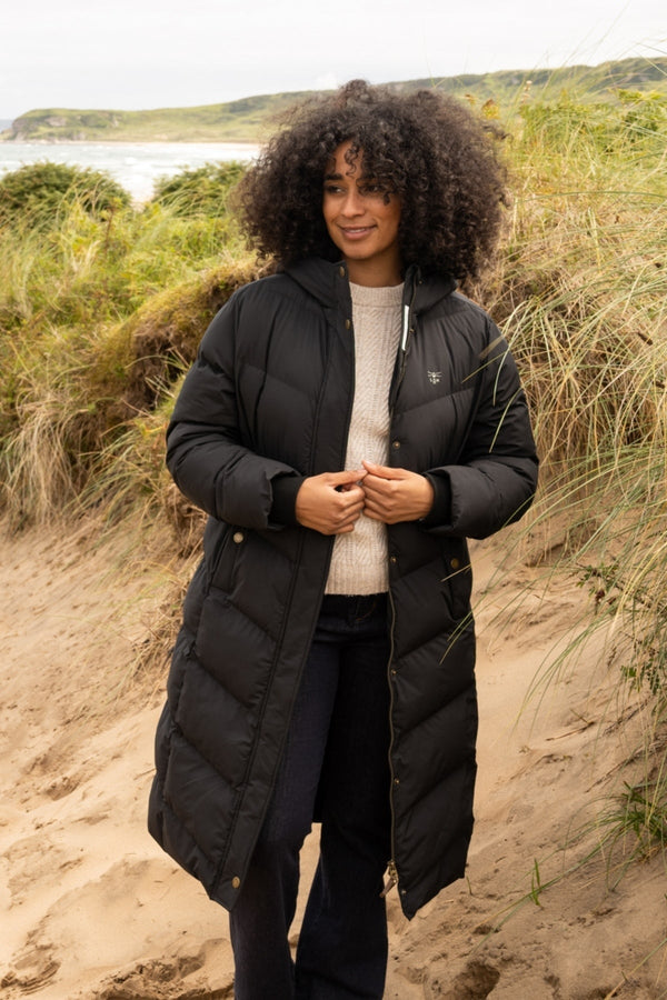 Carraig Donn Savannah Coat in Black