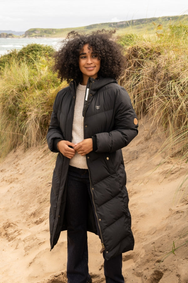 Carraig Donn Savannah Coat in Black