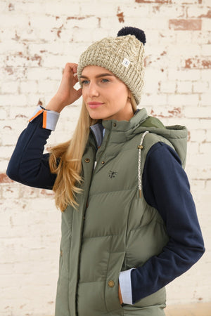 Carraig Donn Savannah Gilet in Khaki