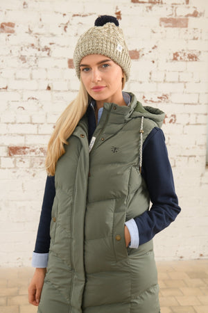 Carraig Donn Savannah Gilet in Khaki