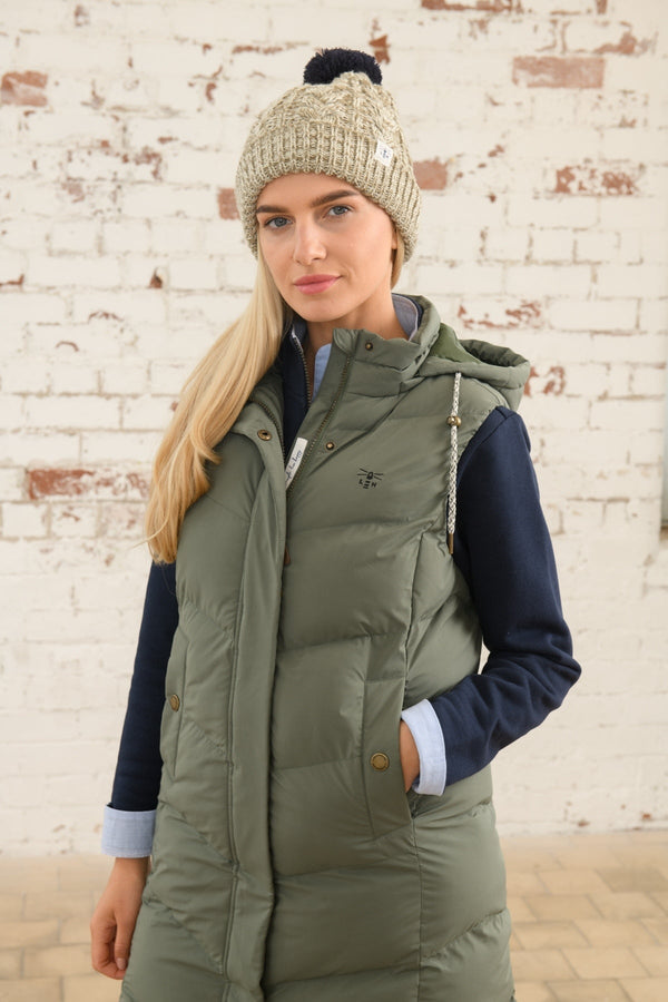 Carraig Donn Savannah Gilet in Khaki