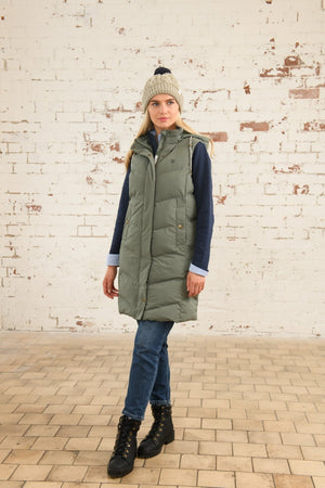 Carraig Donn Savannah Gilet in Khaki